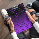 Purple Bat Ombre Clipboard
