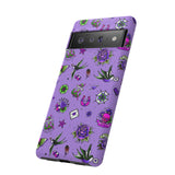 Retro Old School Lilac Tattoo Tough Cases