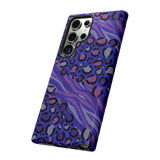 Purple Animal Print Tough Phone Case