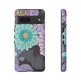 Floral Bat Tough Phone Case