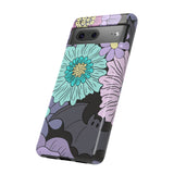 Floral Bat Tough Phone Case