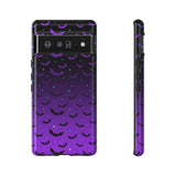 Purple Bat Ombre Phone Case