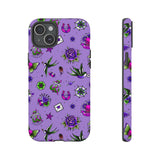 Retro Old School Lilac Tattoo Tough Cases