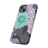 Floral Bat Tough Phone Case