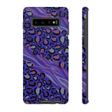 Purple Animal Print Tough Phone Case