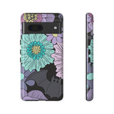 Floral Bat Tough Phone Case