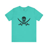 Pirate Skull and Crossbones Unisex Jersey Short Sleeve Tee