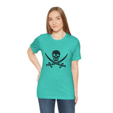 Pirate Skull and Crossbones Unisex Jersey Short Sleeve Tee