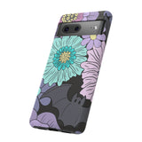 Floral Bat Tough Phone Case