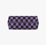 Purple Checkered Alternawear Ladies Everyday Handbag Tote Bag