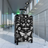 Celestial Witchy Moth Goth High Quality Suitcase for Travel