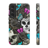 Day of the Dead Rose Lady Tough Phone Cases