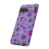 Retro Old School Lilac Tattoo Tough Cases