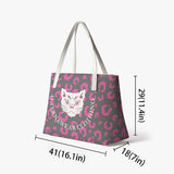 Alternawear Logo Animal Print Tote Bag