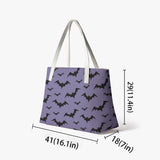 Lilac Bats Tote Bag