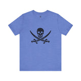 Pirate Skull and Crossbones Unisex Jersey Short Sleeve Tee