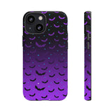 Purple Bat Ombre Phone Case