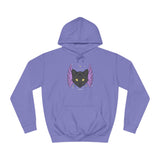 Winged Cat Alternawear Unisex College Hoodie