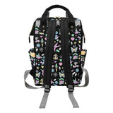 Weiße Retro-Tattoo-Wickeltasche