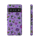 Retro Old School Lilac Tattoo Tough Cases