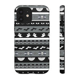 Spooky Stripes Tough Phone Case