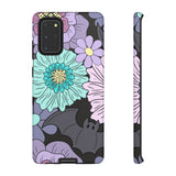 Floral Bat Tough Phone Case