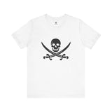 Pirate Skull and Crossbones Unisex Jersey Short Sleeve Tee