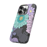 Floral Bat Tough Phone Case