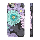 Floral Bat Tough Phone Case