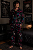 Mens Alternative Emo Pyjama Set S-5XL