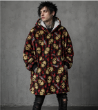 Limited Edition Horror Jason Print Decken-Hoodie für Erwachsene und Kindergrößen