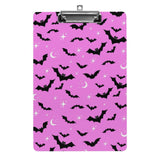 Pink Spooky Bat Clipboard