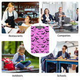 Pink Spooky Bat Clipboard