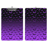 Purple Bat Ombre Clipboard
