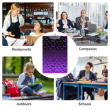 Purple Bat Ombre Clipboard