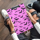 Pink Spooky Bat Clipboard