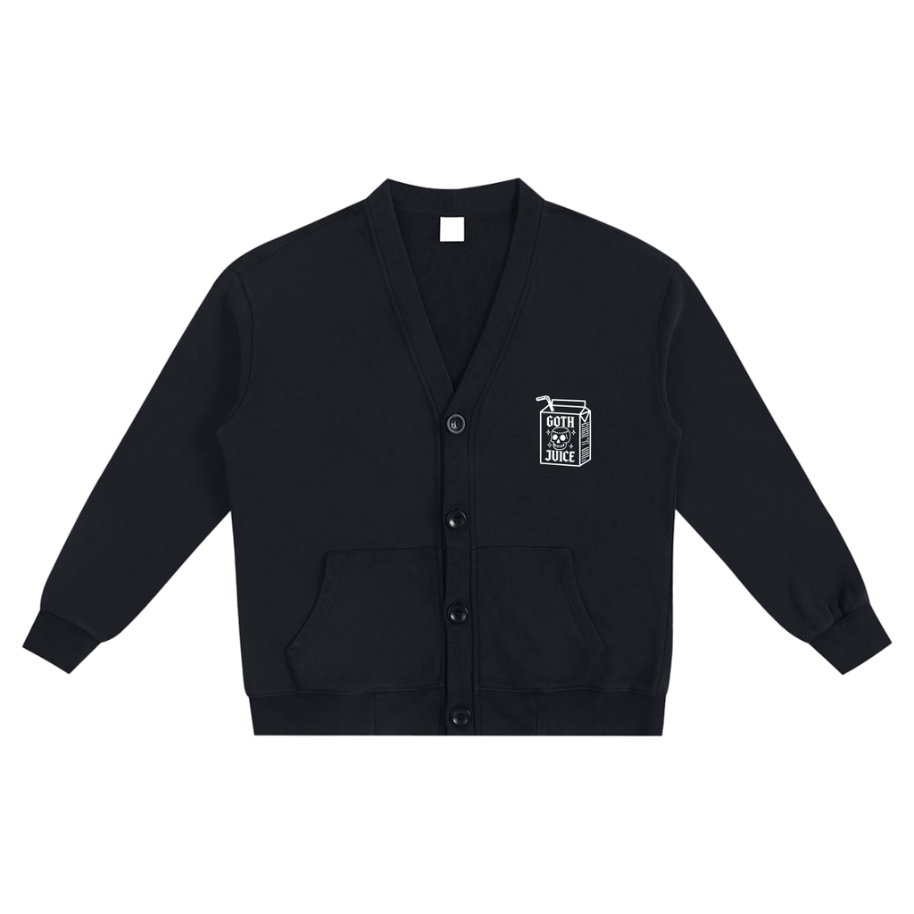 Goth Juice Black Cardigan