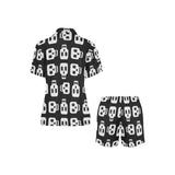 Skull Print Short Pyjamas