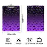 Purple Bat Ombre Clipboard