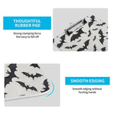 Black and White Bat Ombre Clipboard