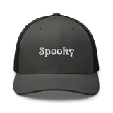 Spooky Embroidered Trucker Cap