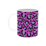 Pink & Purple Leopard Print Mug