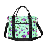 Green Tattoo Duffel Travel Bag