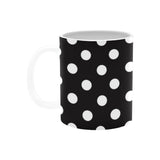 Black & White Polka Dot Mug