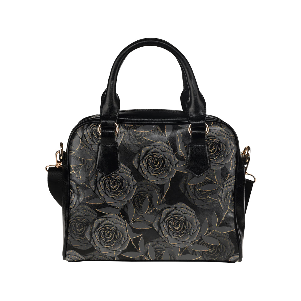 Black Rose Ladies Shoulder Bag