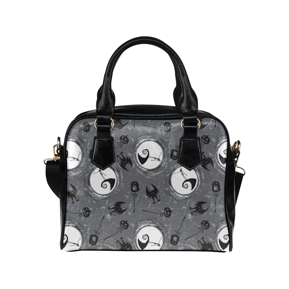 Grey Nightmare before Christmas Ladies Shoulder Bag