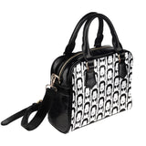 Wednesday Black & White Spooky Ladies Shoulder Bag