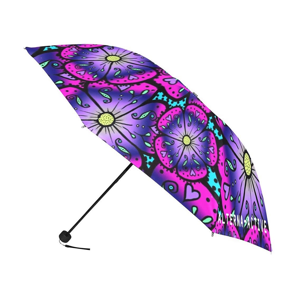 Sugar Skull Flower Umbrella