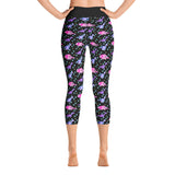 Dinosaurusprint dames yoga capri legging